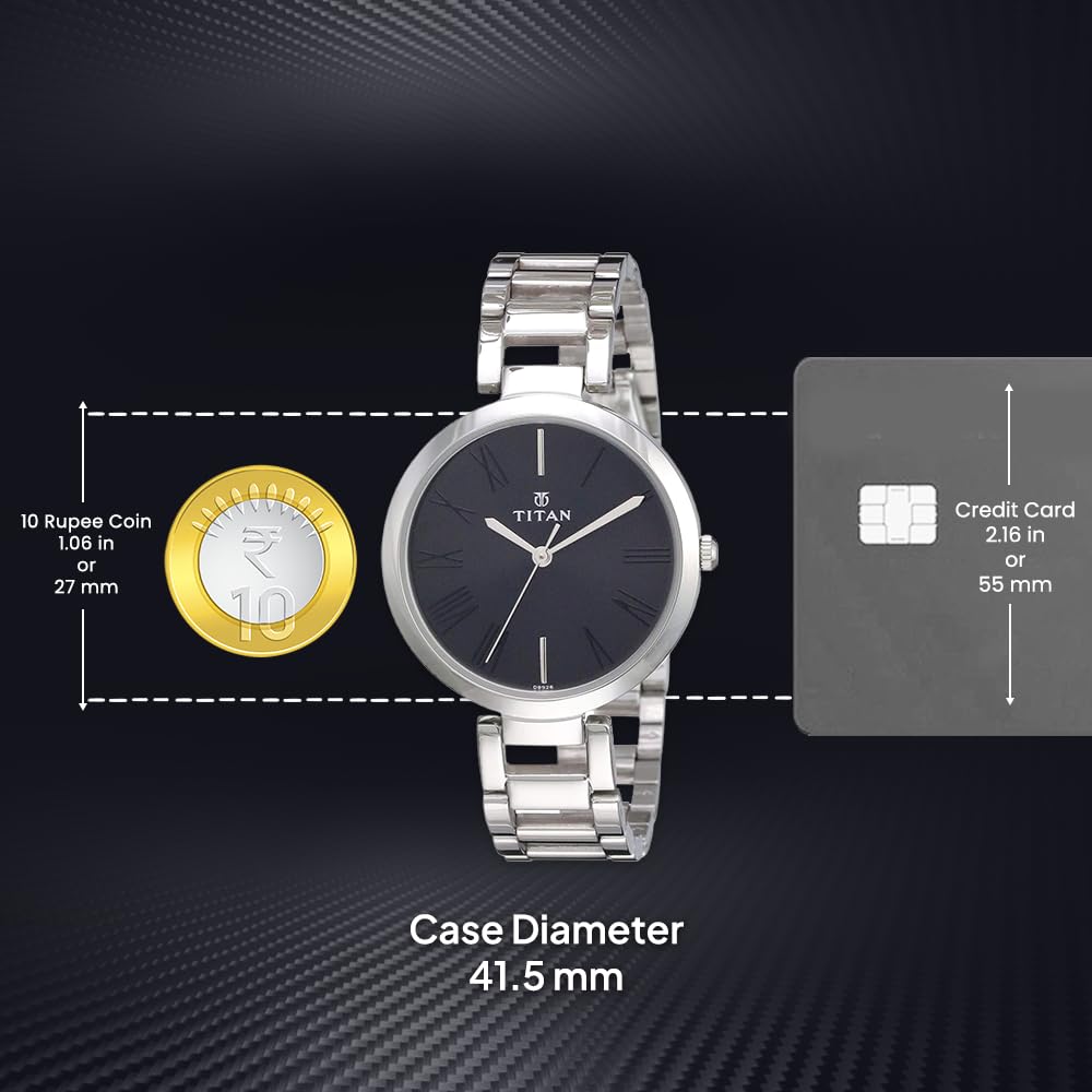 Titan Youth Analog Black Dial Women's Watch NM2480SM02/NN2480SM02/NP2480SM02