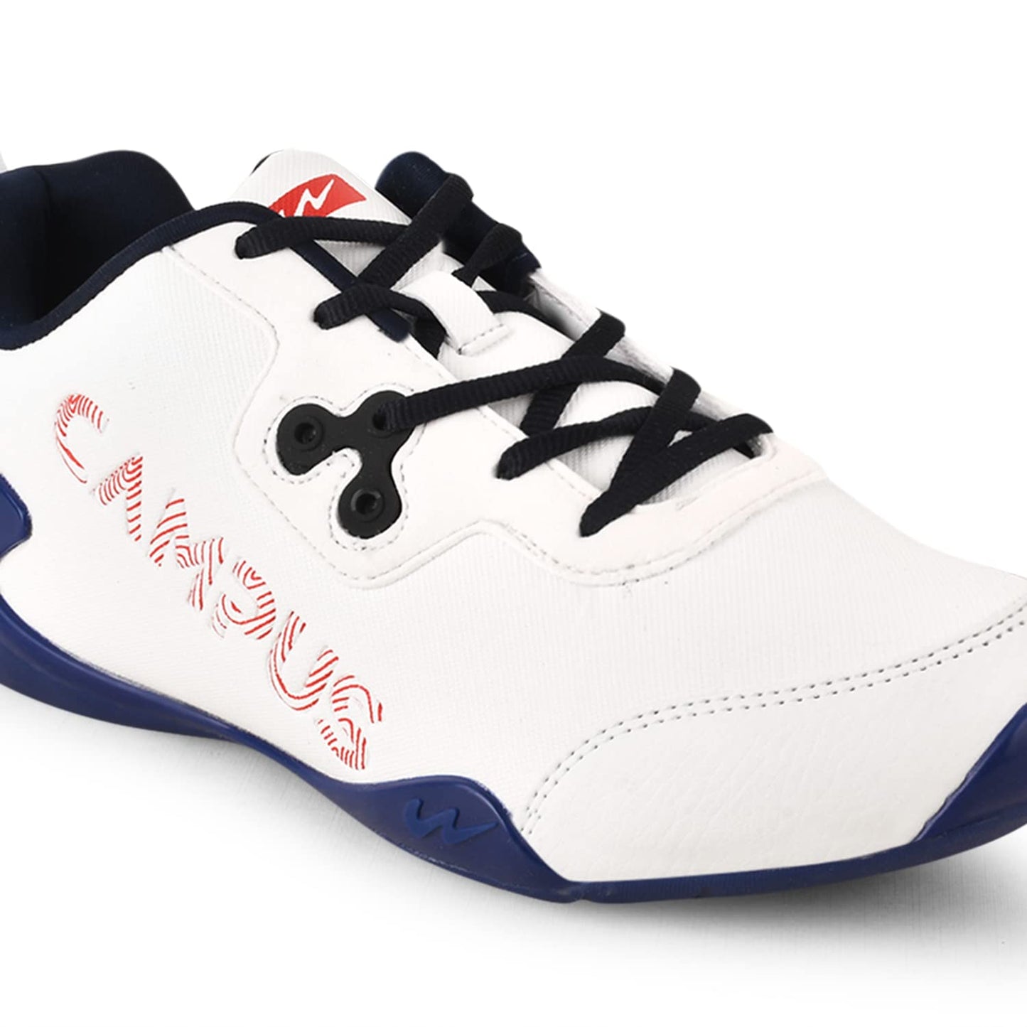 Campus Men Camp ZYLON Sneakers WHT/BLU - 8UK/India, White