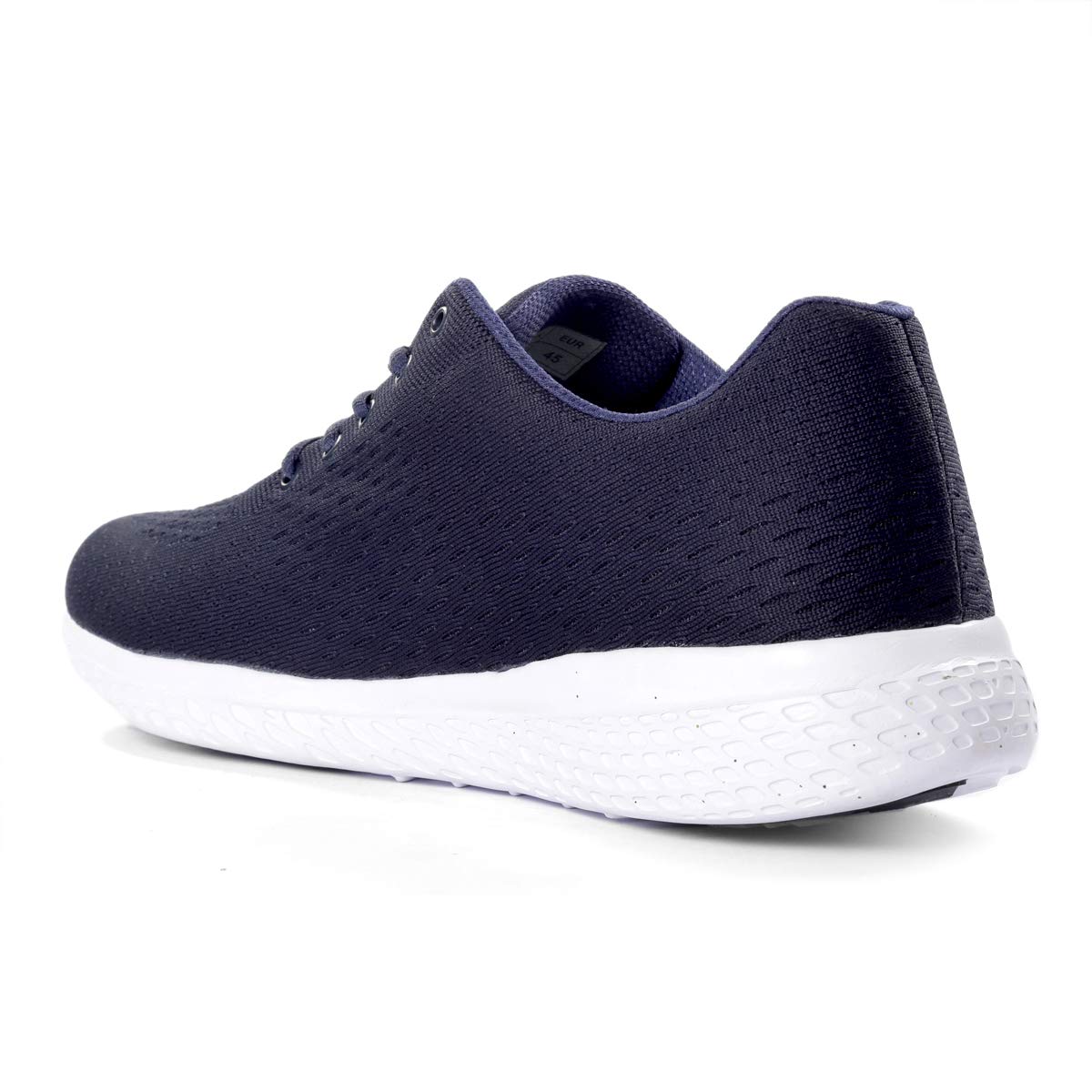 Bacca Bucci® Men's Black Running Shoe- Blue, Size UK11