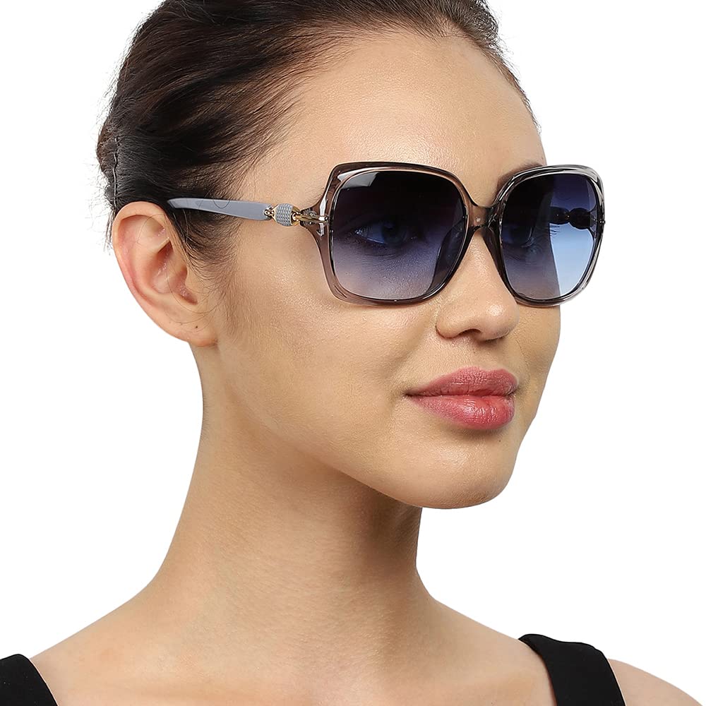 Carlton London Women UV Protected Lens Oversized Sunglasses