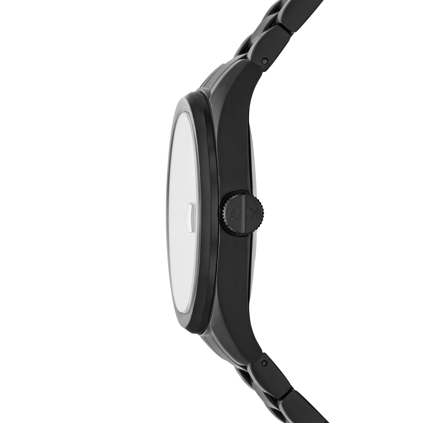 Armani Exchange Stainless Steel Analog Black Dial Men's Watch-Ax1422, Band Color:Black