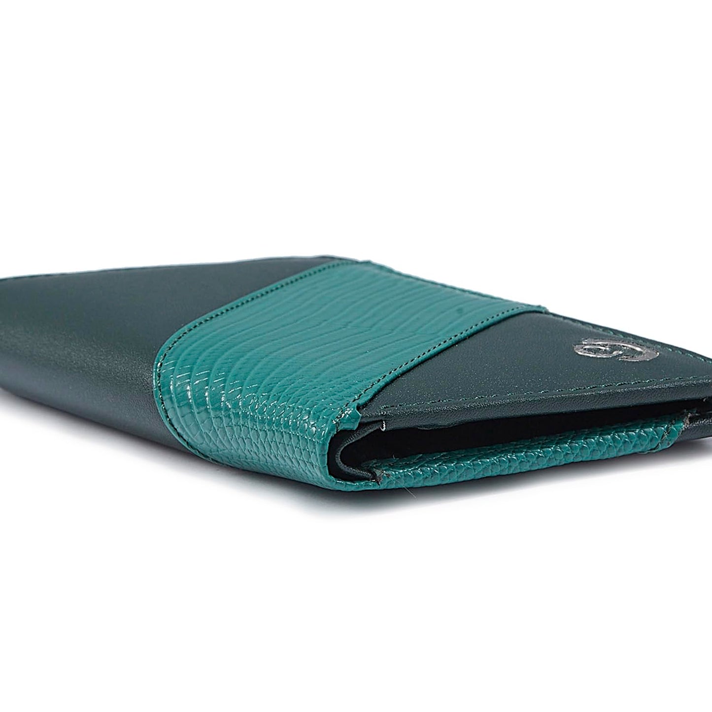 Caprese Zoey Bifold Wallet Small Bottle Green