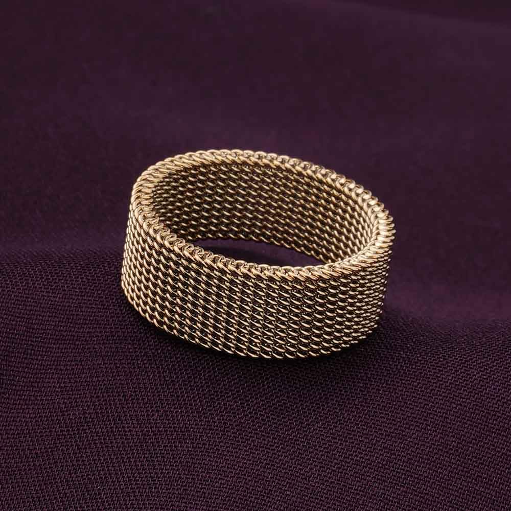 PALMONAS Gilded Chain Ring