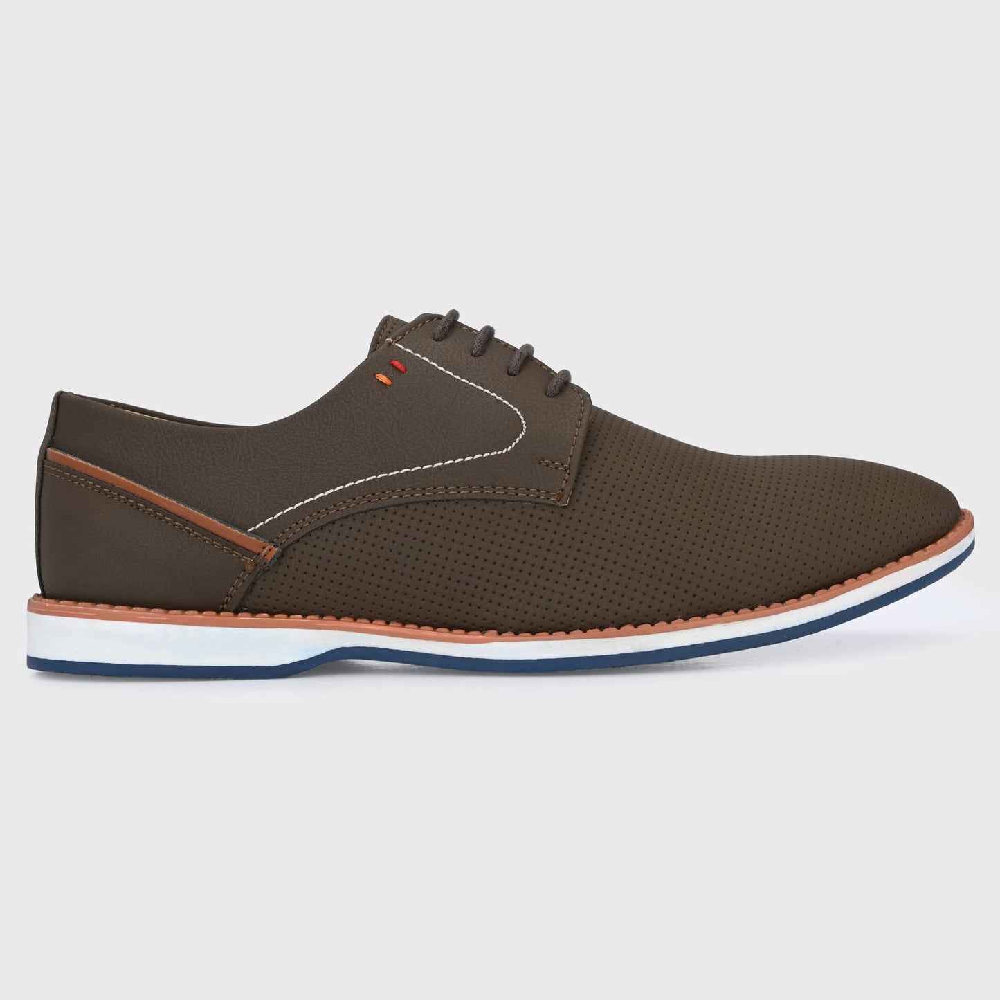 Centrino Men's 6018 Brown Sneakers_6 UK (6018-02)