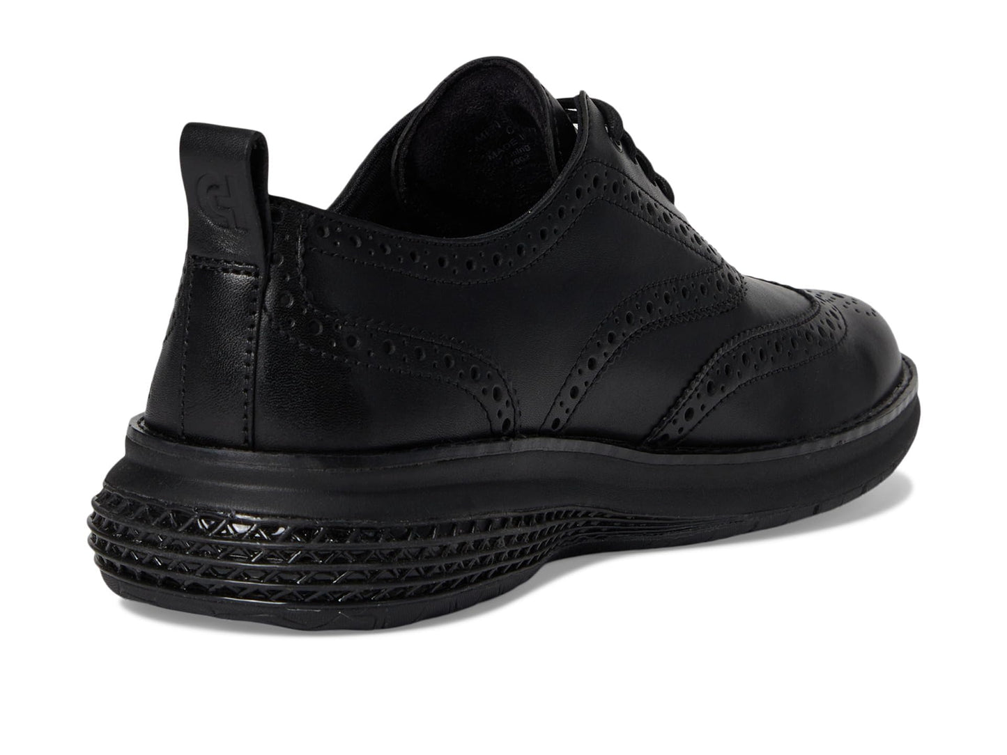 Cole Haan Men's Og Energyweave Wingtip Oxfords, Black/Black/Black, 10-M US