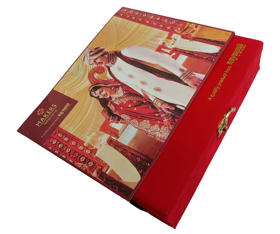 Raymond Fabrics Men's Cotton Shirt and Trouser Unstitched Fabric Set Combo-Velvet Gift Pack (Multicolour_Free Size) 17