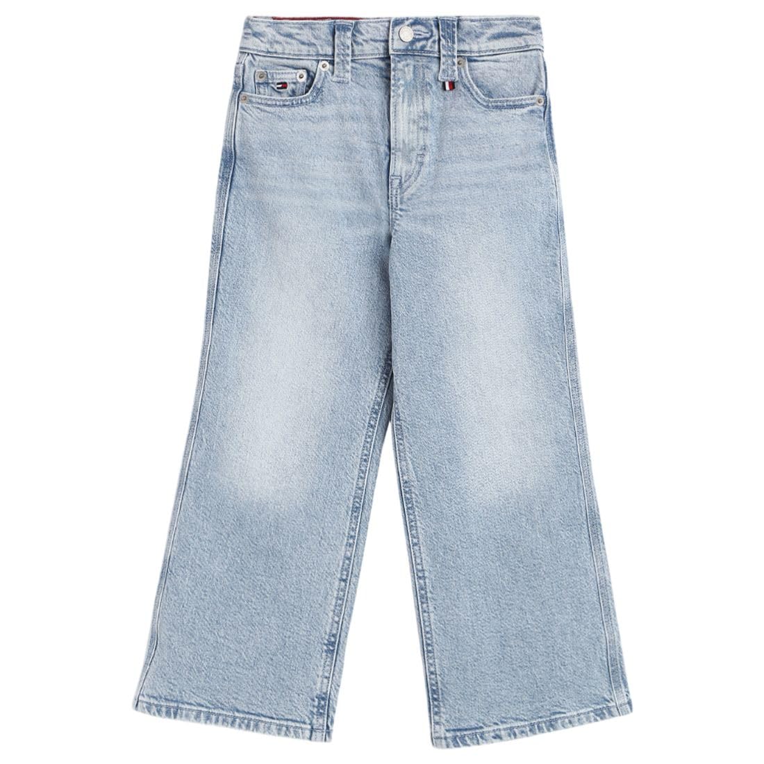 Tommy Hilfiger Girls Solid Bleach Pants
