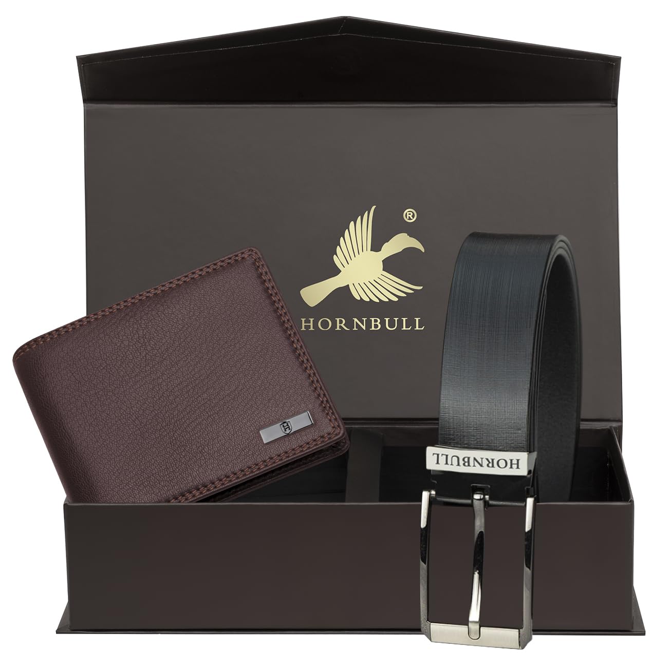 HORNBULL Men's Stella Genuine Leather RFID Blocking Wallet (BW10447)