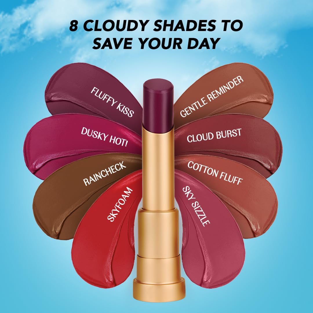 LoveChild Masaba Lush Creme Lipstick (Caramel Brown), Moisturizing Satin Finish with Ceramides & Shea Butter, Lightweight, Long-Lasting & Ultra-Smooth, For All Indian Skin Tones, Raincheck 3.5g