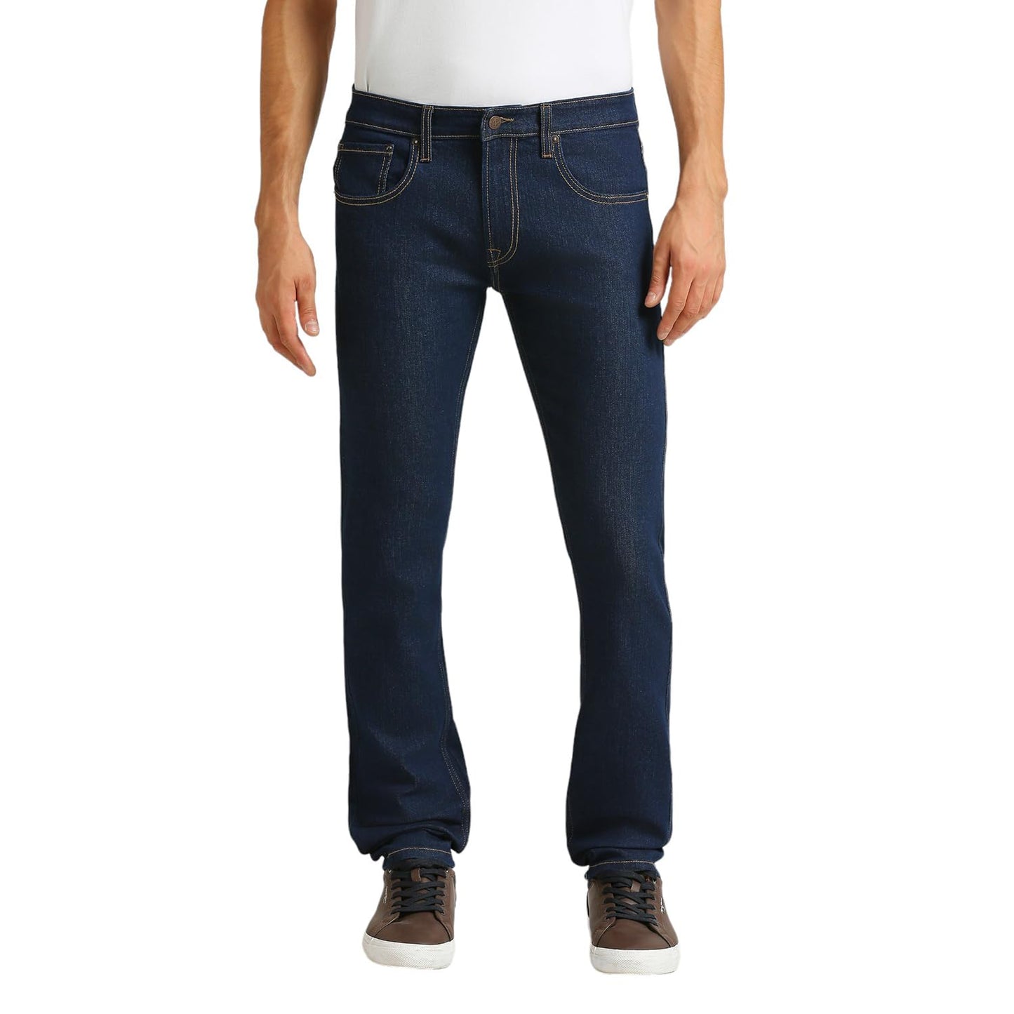 Pepe Jeans Men's Mid Rise Slim Fit Jeans, Blue, 32