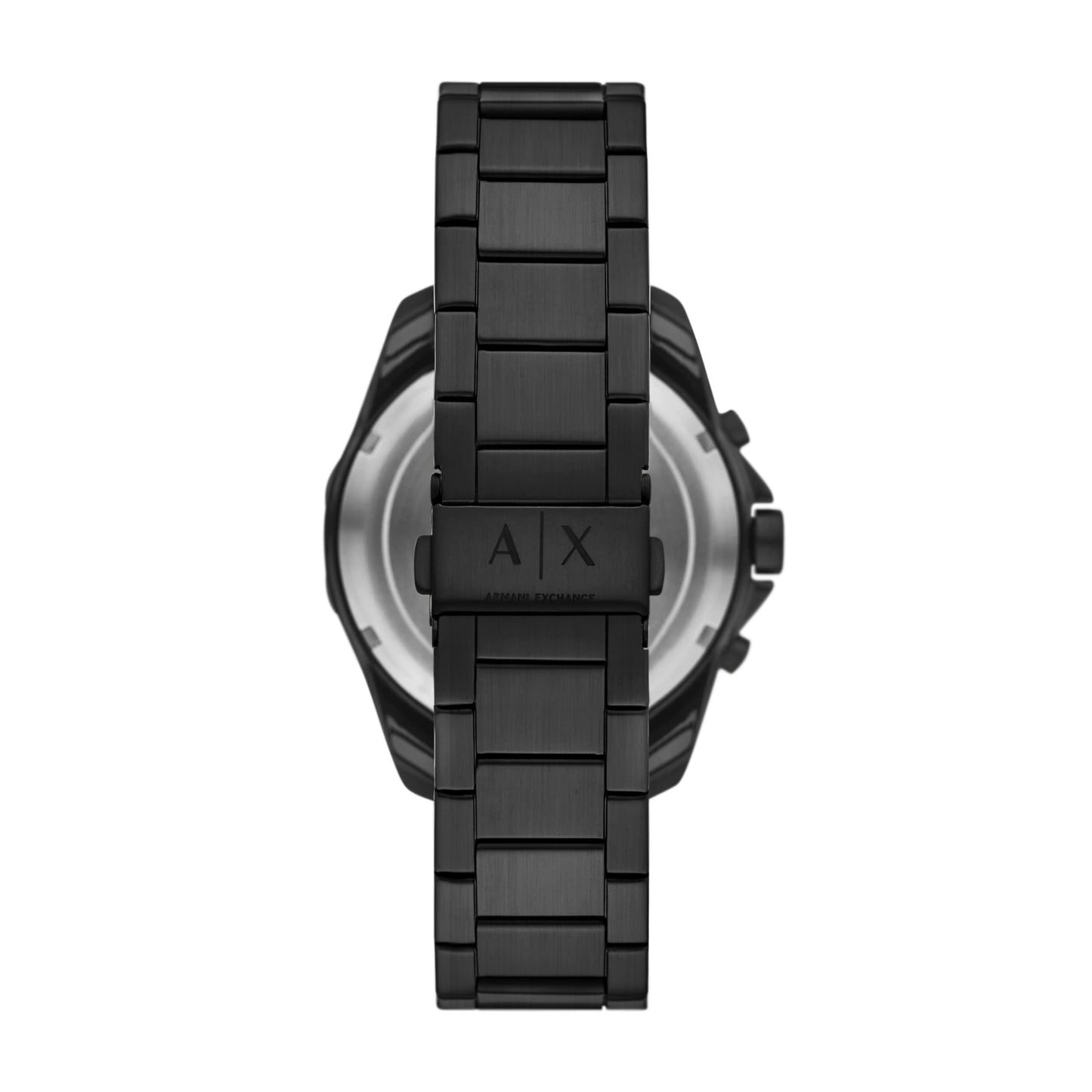 Armani Exchange Stainless Steel Analog Black Dial Men's Watch-Ax1963, Band Color:Black