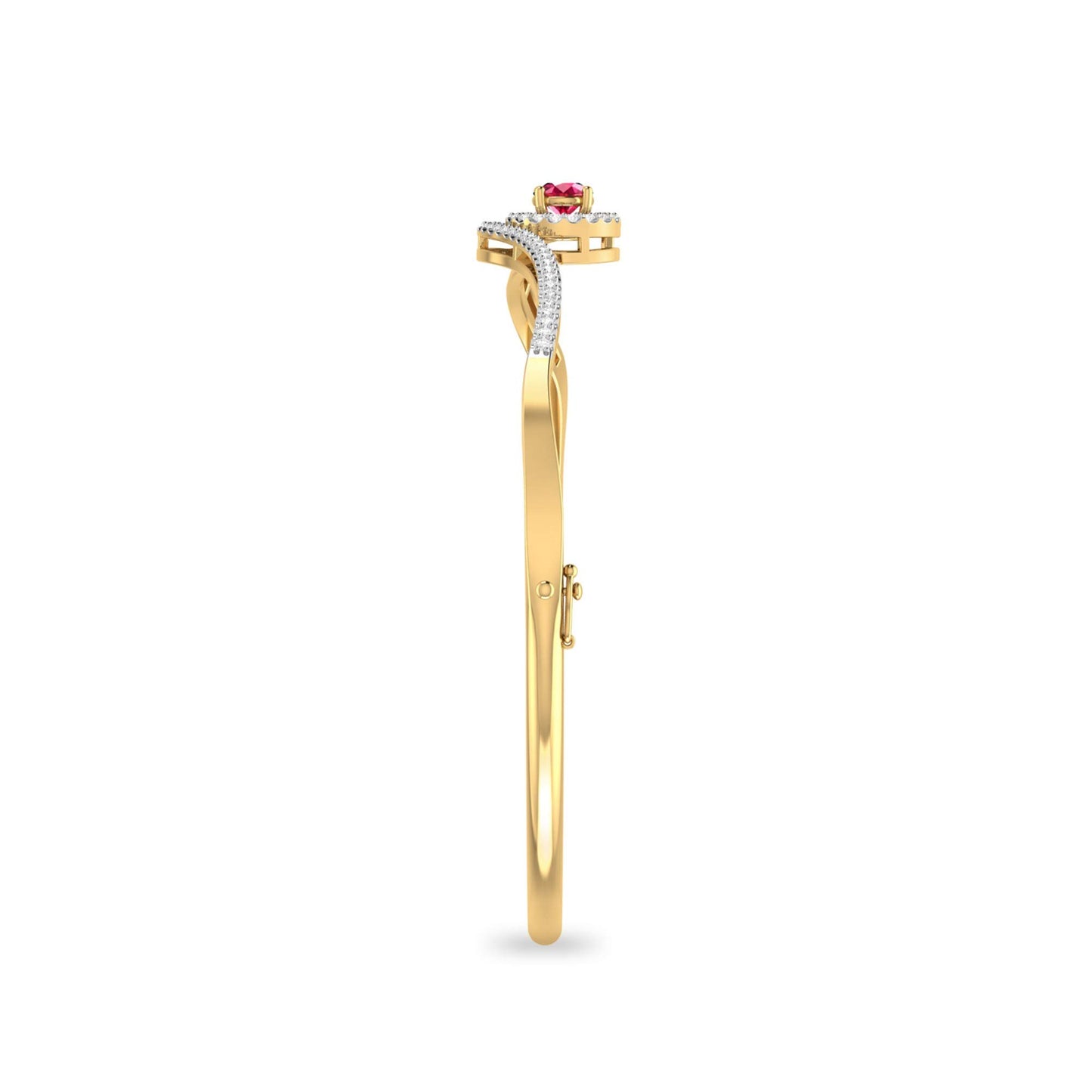 PC Jeweller 18k (750) Yellow Gold and Diamond Bracelet for Women