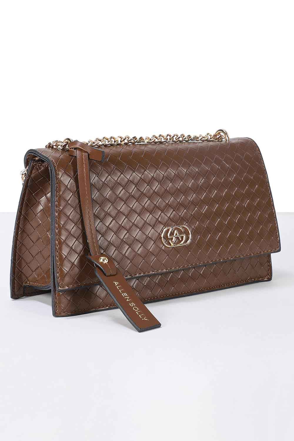 Allen Solly Women Brown colour Sling Bag_AHBGFRGBS02481 Size-25 * 8.5 * 14cm