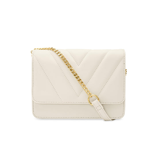 Fastrack Quilted Brunch Sling Bag for Women, Girls and Ladies | Ladies Purse Handbag | Made of Faux Leather