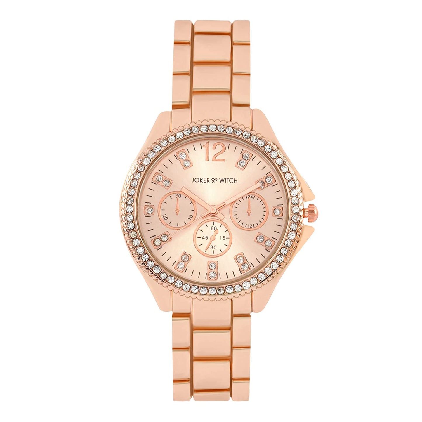 Joker & Witch Reina Rose Gold Metal Alloy Analogue Watch for Women