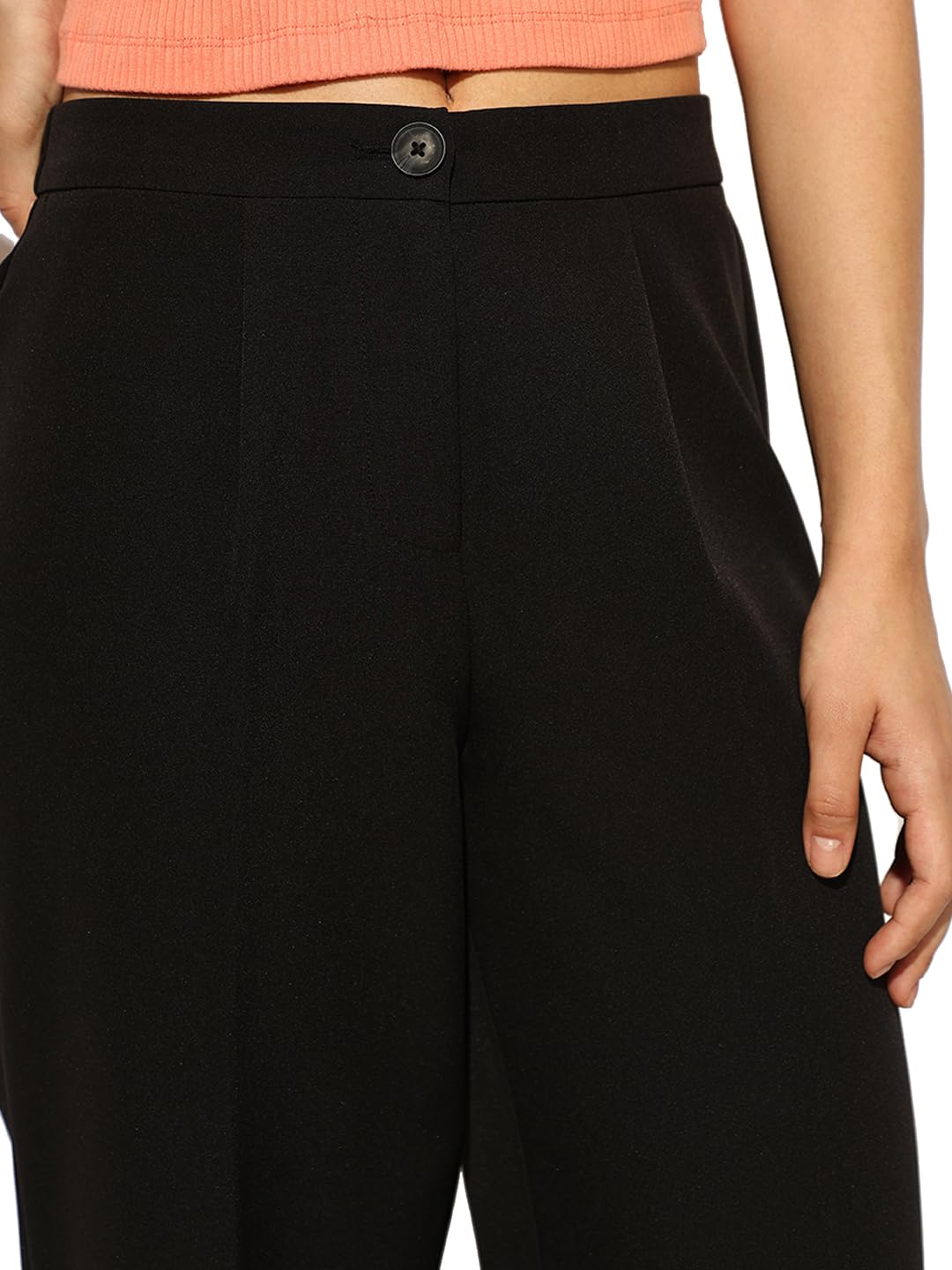 ONLY Women's High-Rise Wide Leg Pants
