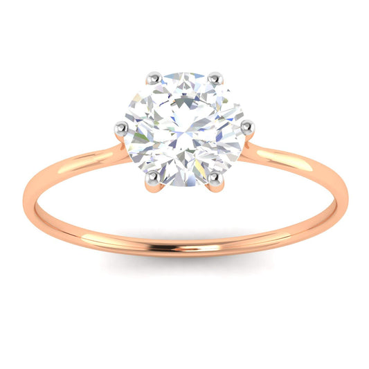 AVSAR 14KT Rose Gold Ring for Women