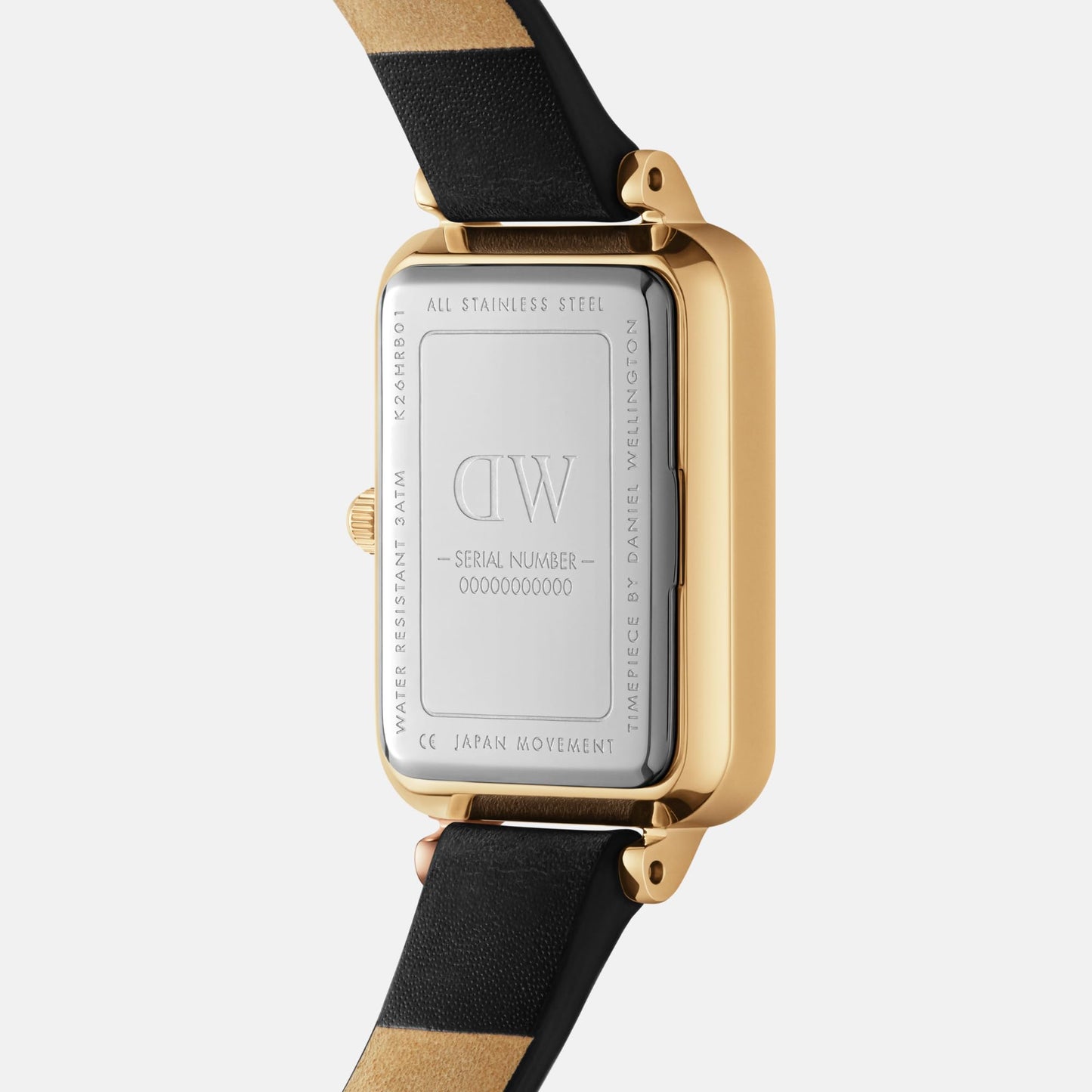 DANIEL WELLINGTON Women Analogue Rectangular White Dial Watch- DW00100692K
