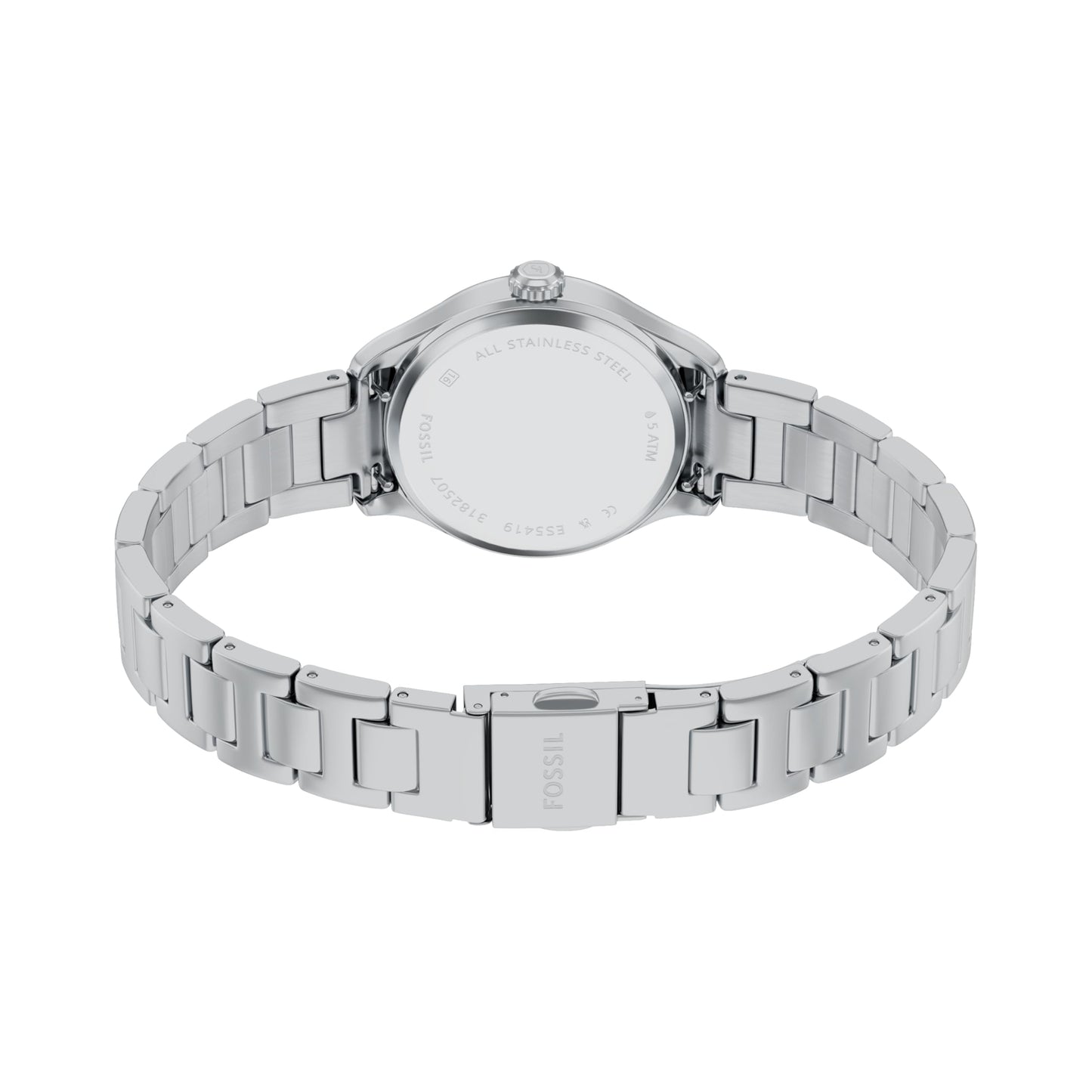 Fossil Gilmore Silver Quartz Stainless Steel Watch ES5419
