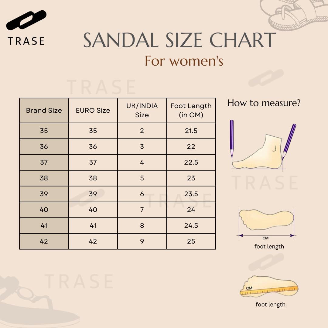 TRASE Trendy Flat Sandals For Woman And Girls (Pink, 8 Uk)