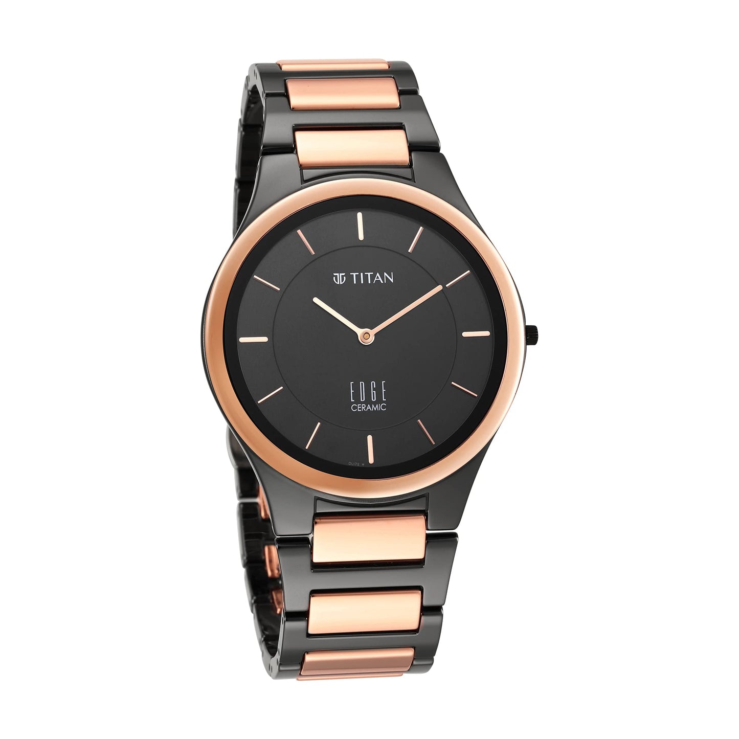 Titan Analog Black Dial Men's Watch-1696KC01, Blaxk/NP1696KC01