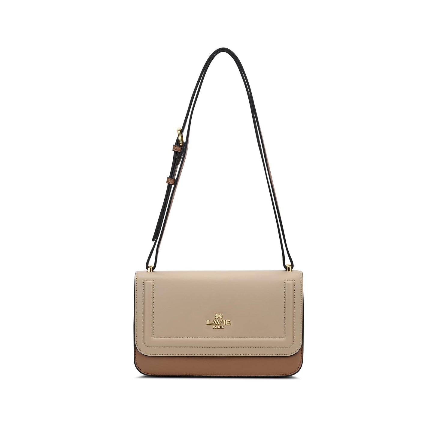 LAVIE PARIS Women's Camelia 3 Compartment Flap Crossbody Sling Bag | Ladies Purse Handbag | Gift for Women