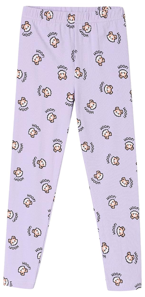 Max Girl's Regular Leggings (W24CLG06LILAC_Lilac