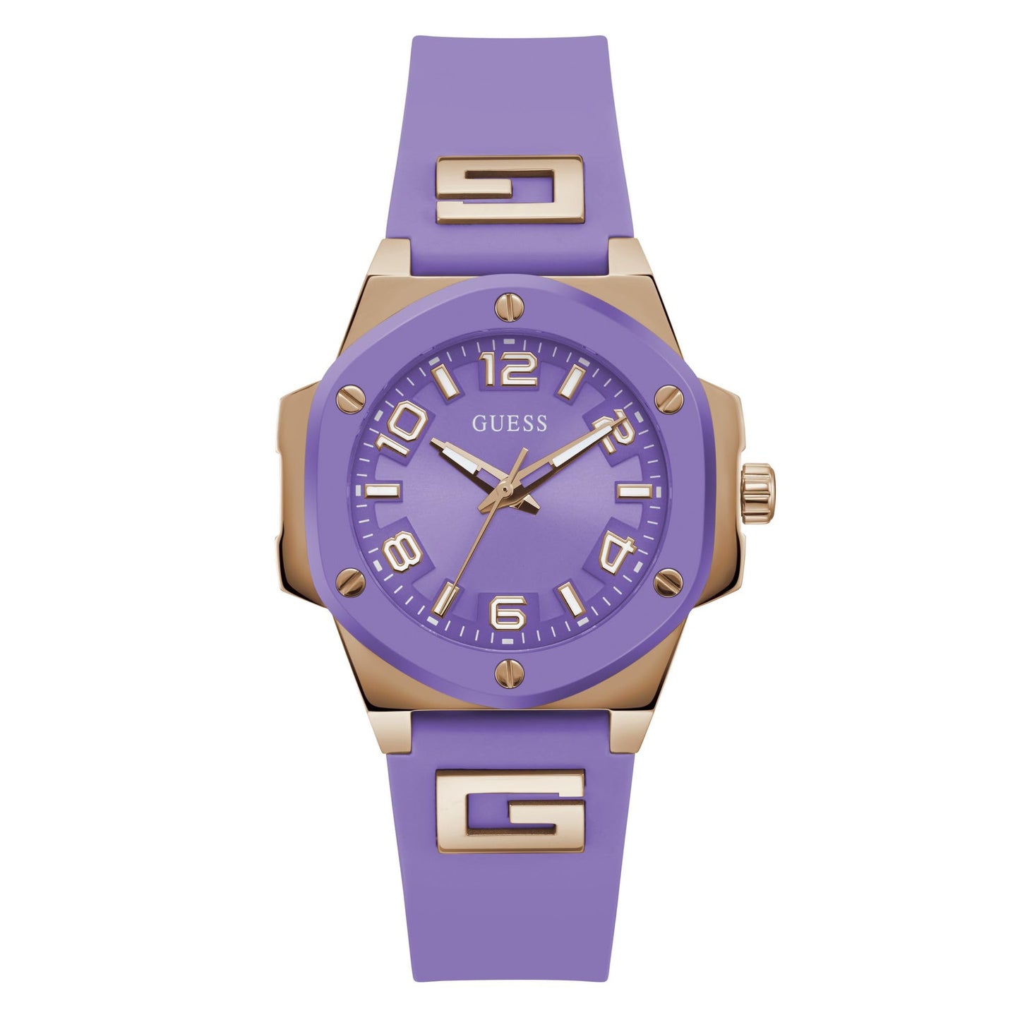 Guess Analog Lavender Dial Women's Watch-GW0555L5