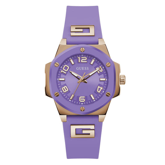 Guess Analog Lavender Dial Women's Watch-GW0555L5
