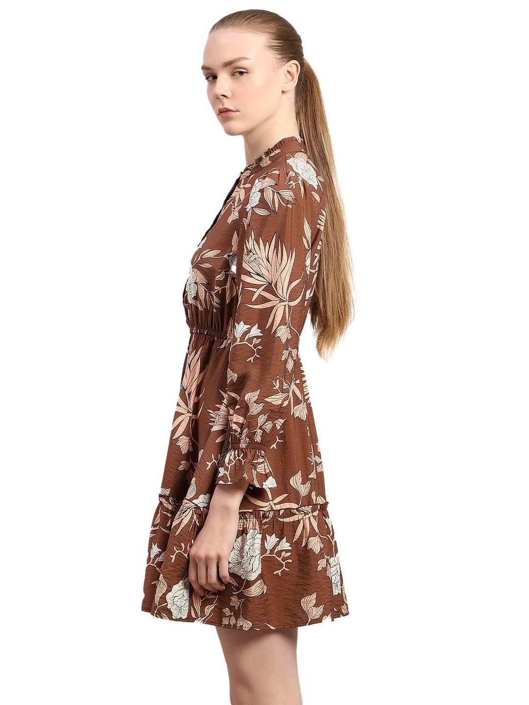 VERO Moda Women's Polyester A-Line Mini Dress