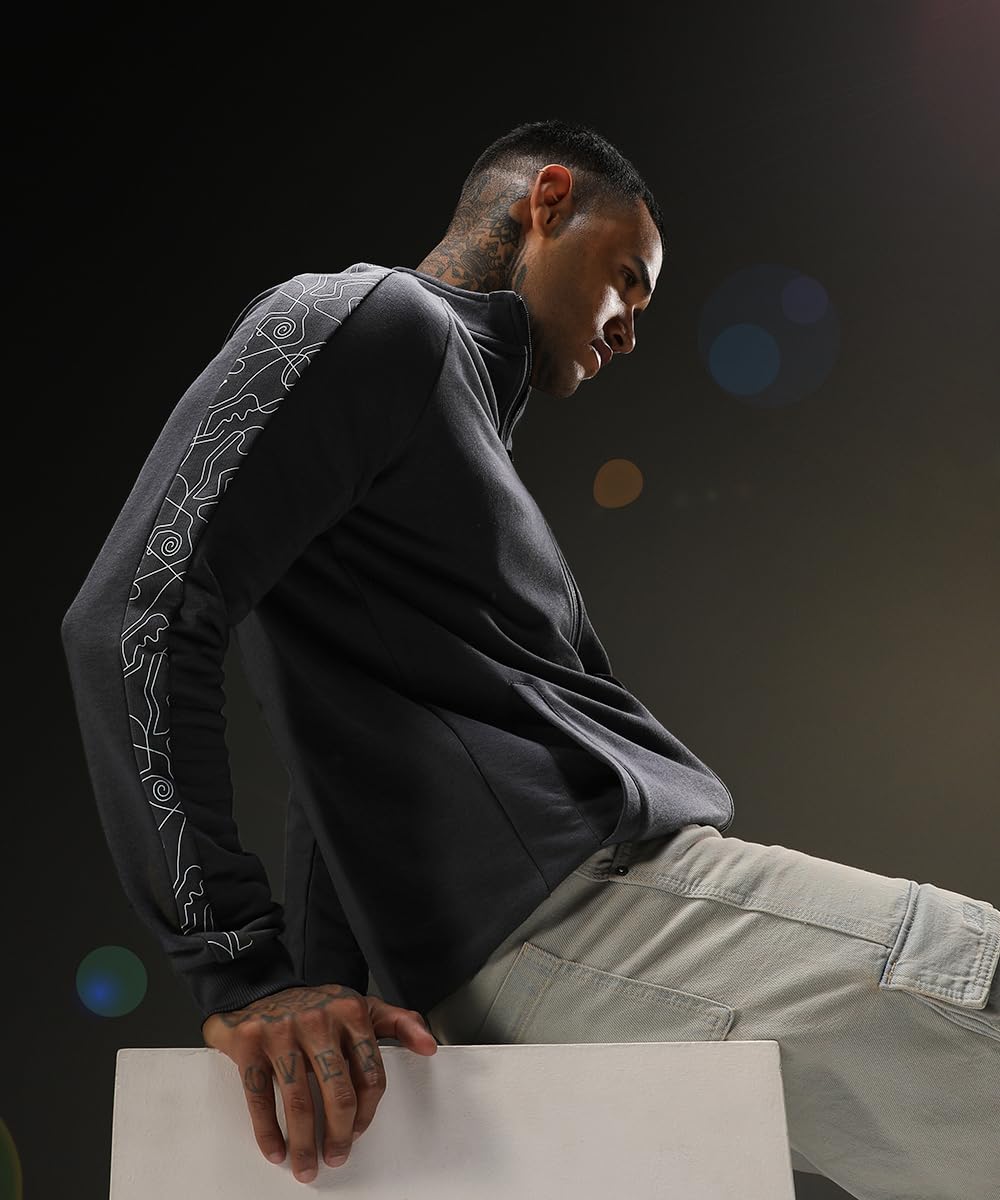 Puma Men's A-Line Coat (629333_Galactic Gray