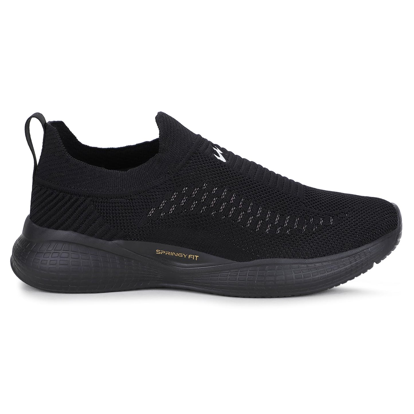 Campus Men's VAYU BLK/Gry Walking Shoes - 10UK/India 6G-626