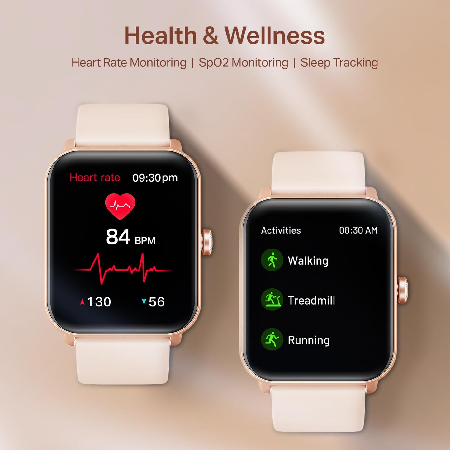 boAt Wave Call 2 with 1.83” HD Display, Advanced BT Calling, Functional Crown, Cloud & Custom Watch Faces, Multiple Sports Modes, IP67, HR, Sleep & SPO₂ Monitor Smart Watch(Orchid Blush)