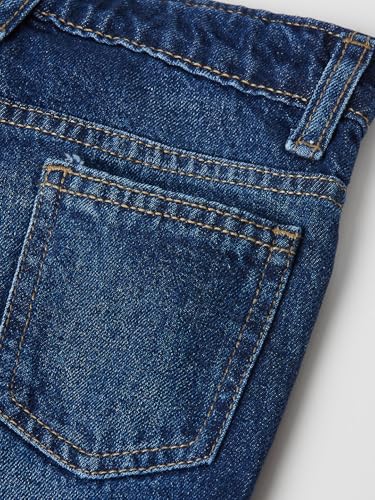 Max Girls Washed Distressed Jeans (Blue_2-3 Y)