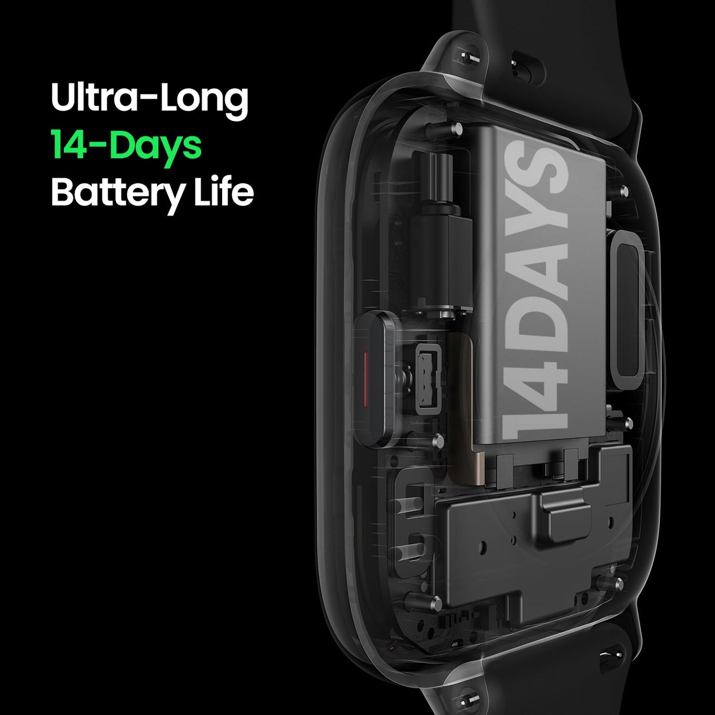 Amazfit Active Smart Watch with AI Fitness Exercise Coach, GPS, BT Calling & Music, 14 Day Battery, 1.75" AMOLED Display & Alexa-Enabled, Stainless Steel Watch with Leather Strap (Lavender Purple)