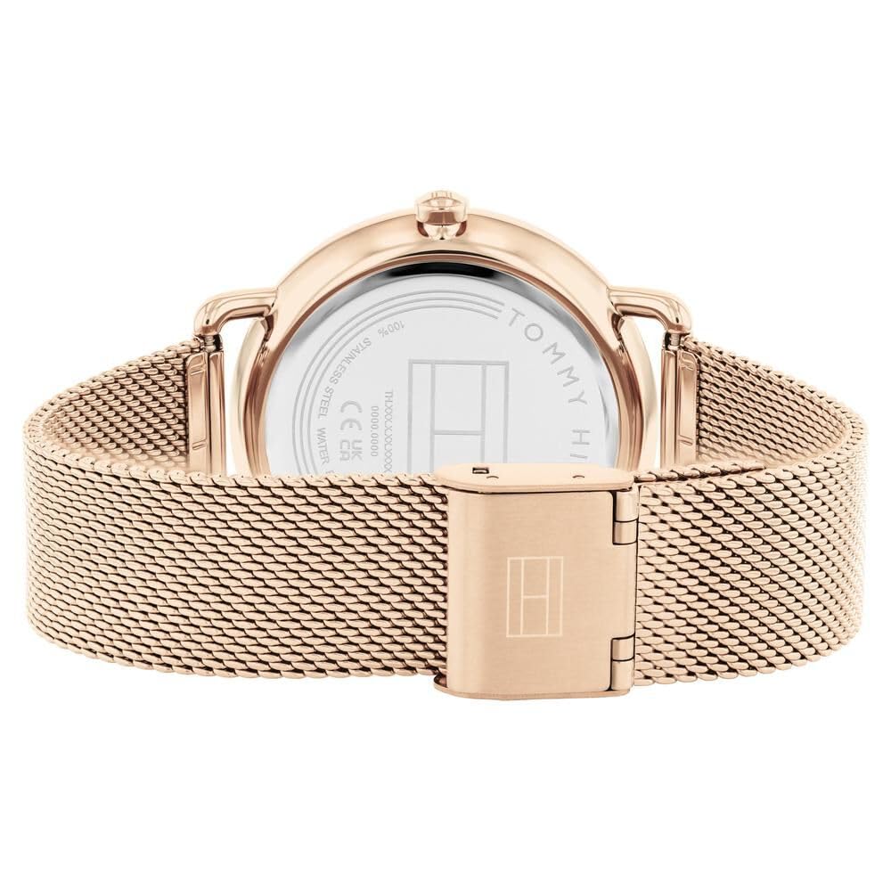 Tommy Hilfiger Quartz Multifunction Blue Stainless Steel Strap for Women-TH1782664