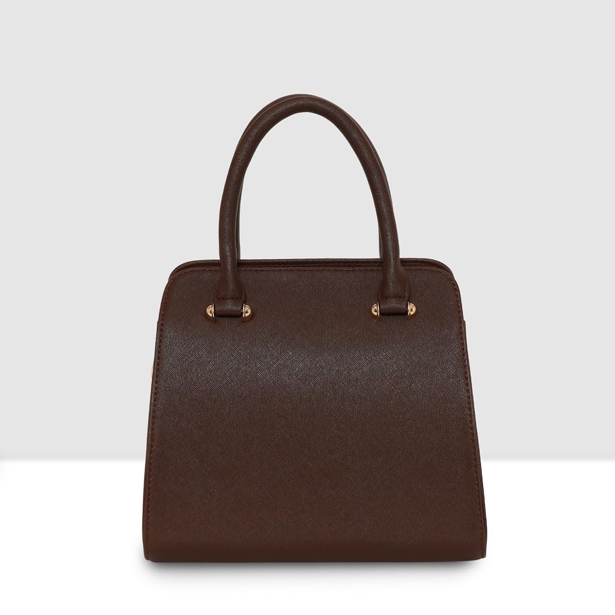 ESBEDA Brown Colour Structured Satchel Handbag For Women