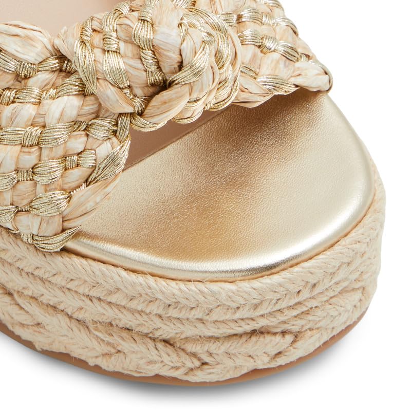 Aldo ANNAMARIE-IN711 Women Gold Wedges
