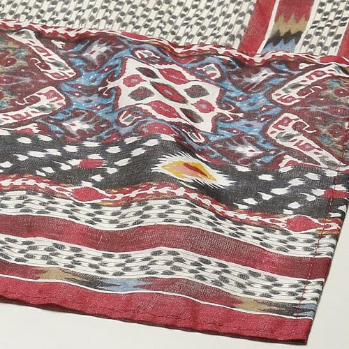 BIBA Women's Cotton Kurta Sets (SKDIKATSTO8991AW24MRN_Maroon