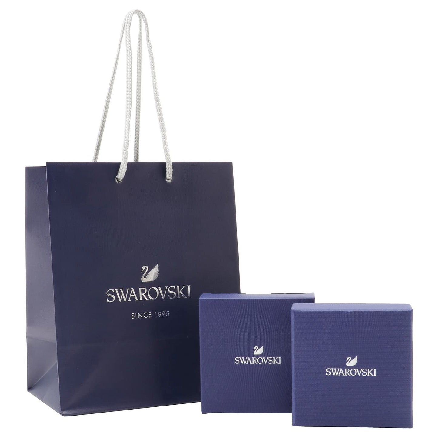 Swarovski 1791305 Tennis Crystal Bracelet, ワンサイズ, Brass Silver