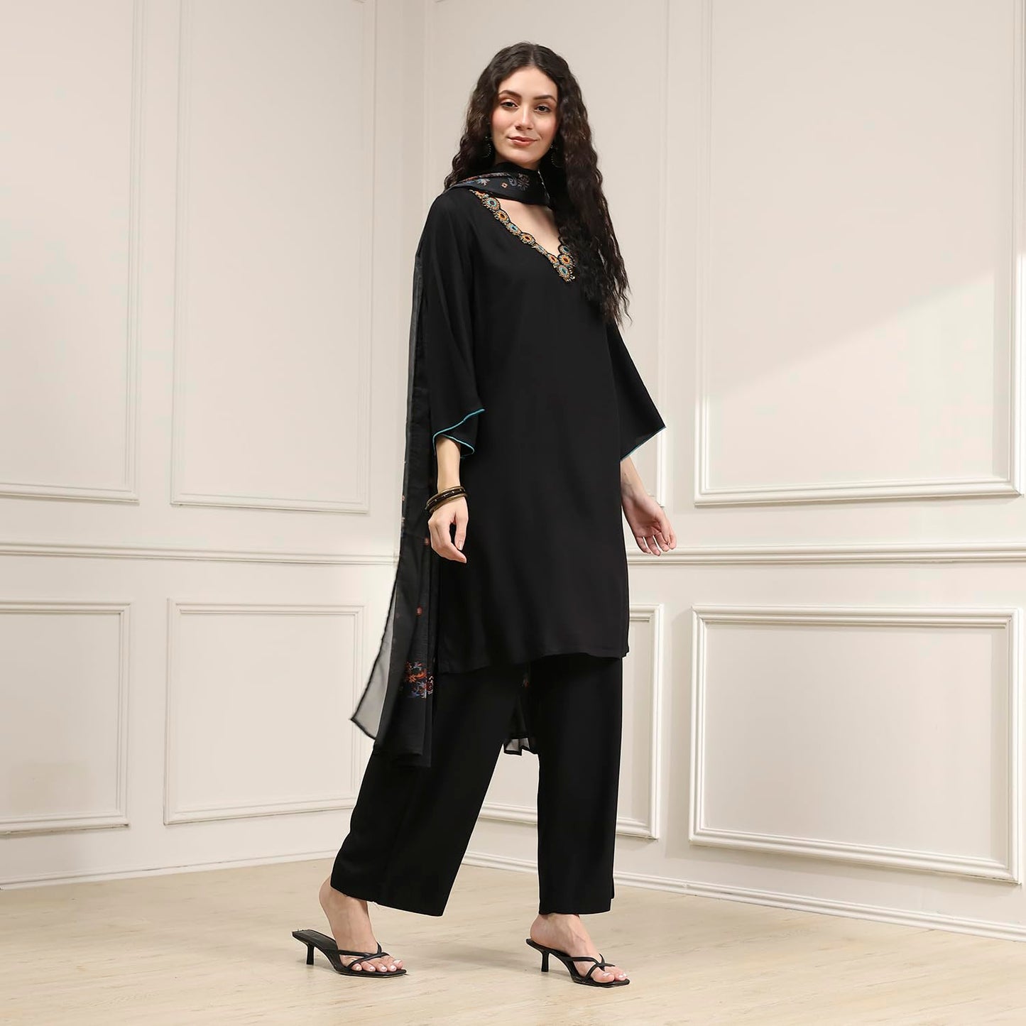 BIBA Womens Kurta Set