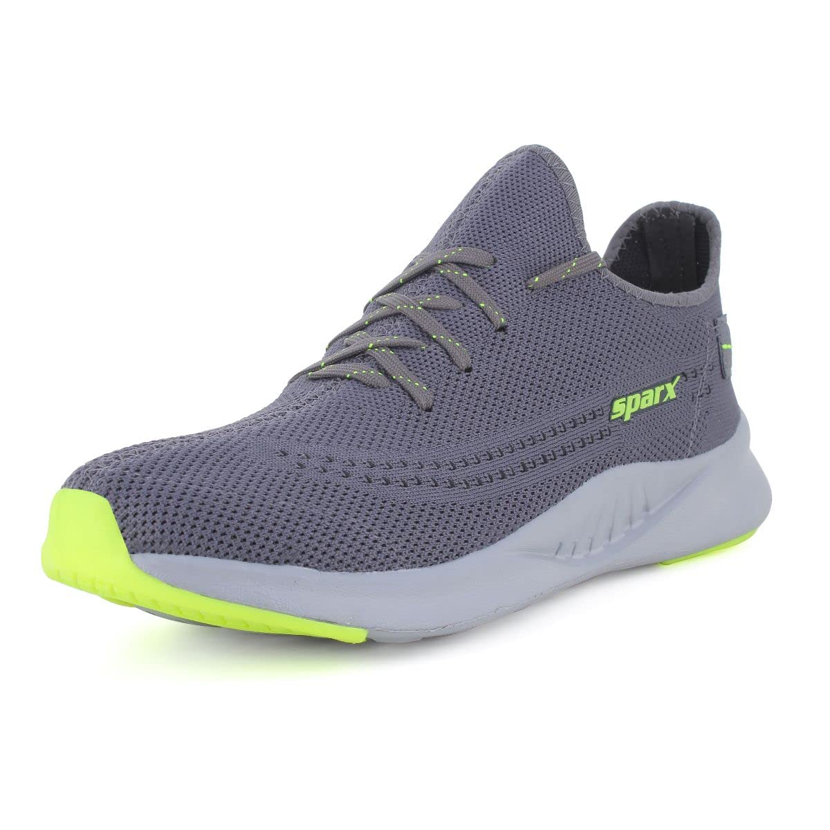 SPARX Mens Sx9038g Grey Green Running Shoe - 10 UK (SX9038G)
