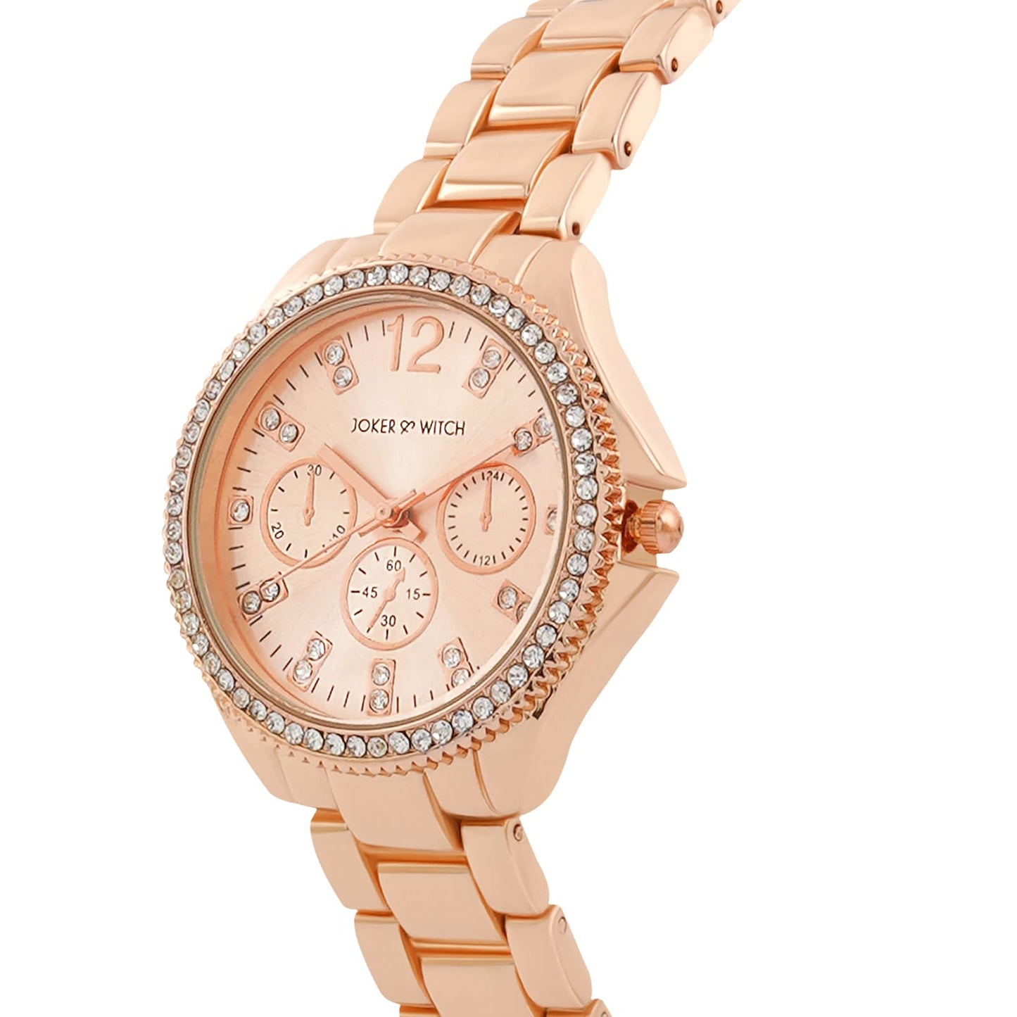 Joker & Witch Reina Rose Gold Metal Alloy Analogue Watch for Women