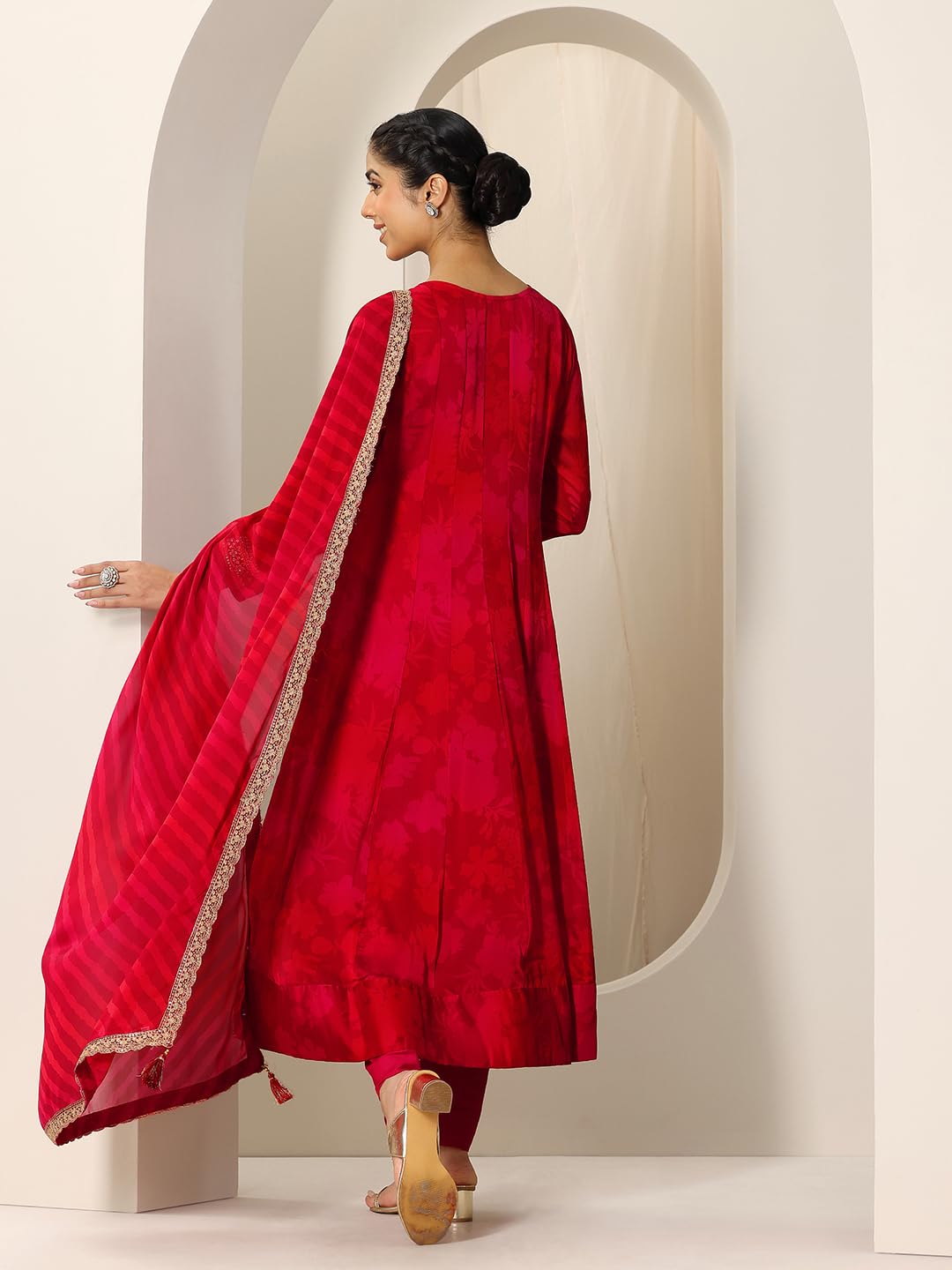 Libas Women's Chiffon Kurta Sets