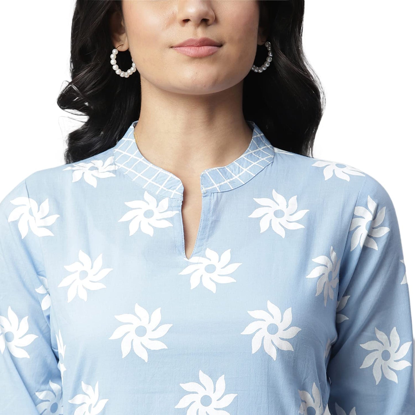 Stylum Women Cotton Kurta Pant with Dupatta Set