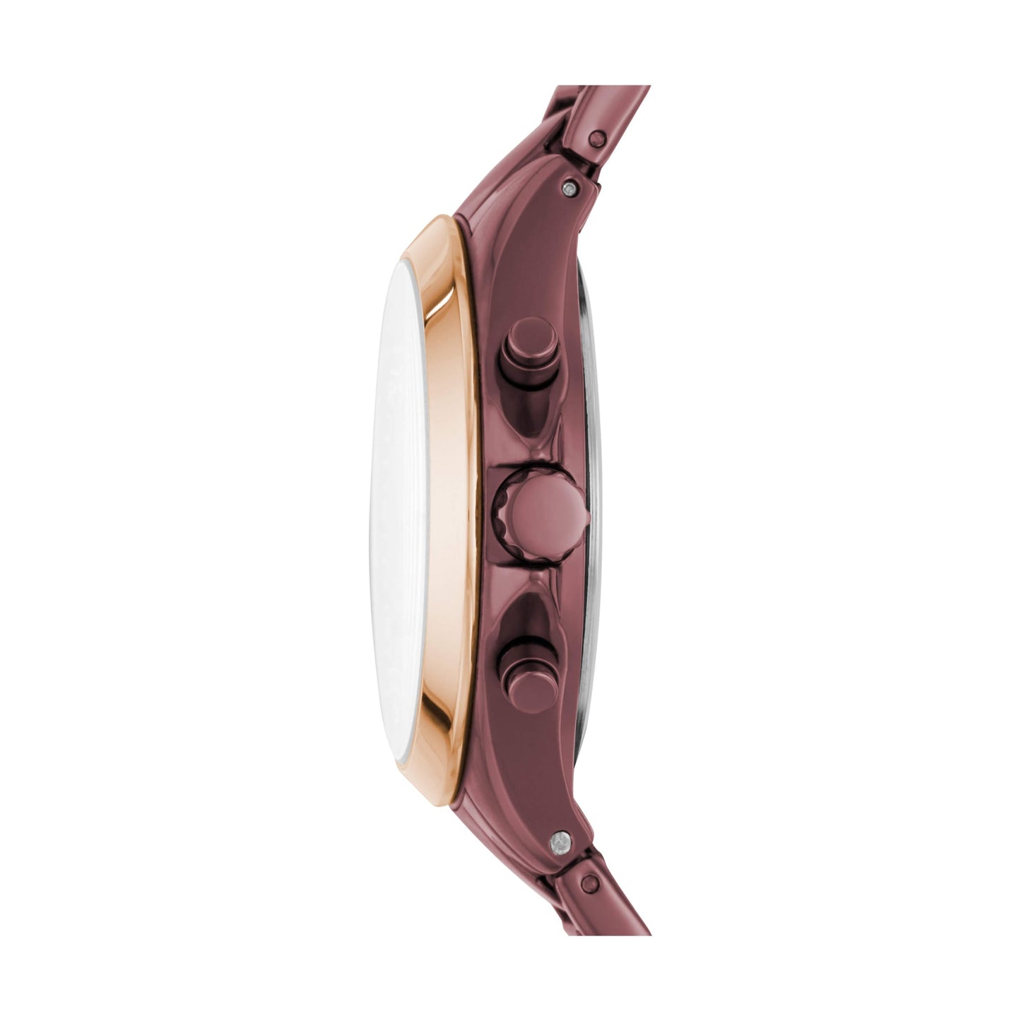 Fossil Modern Courier Stainless Steel Analog Red Dial Women's Watch-Bq3281