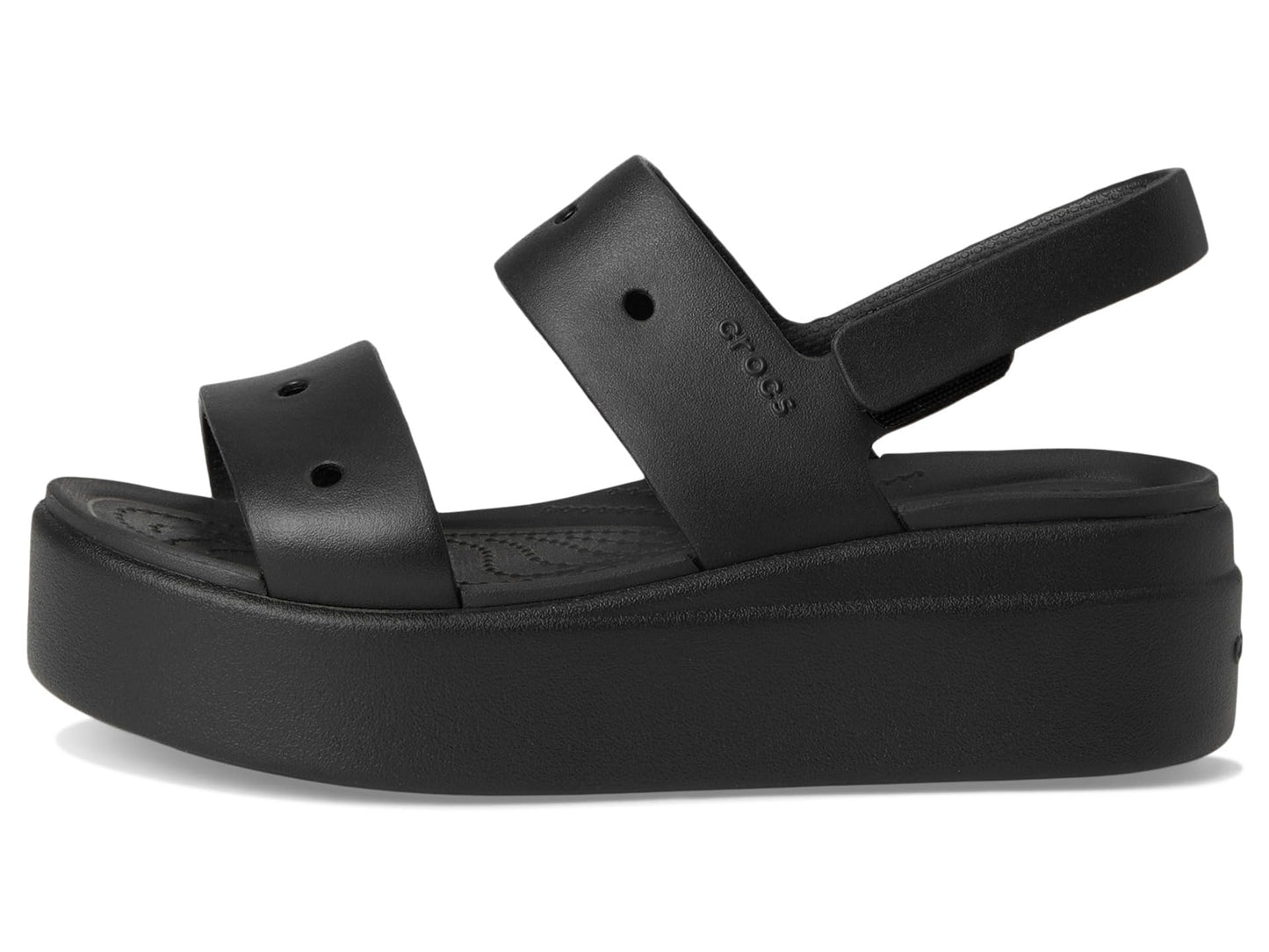 Crocs Brooklyn 4U Women Sandal (UK Size-6|Color-Black)