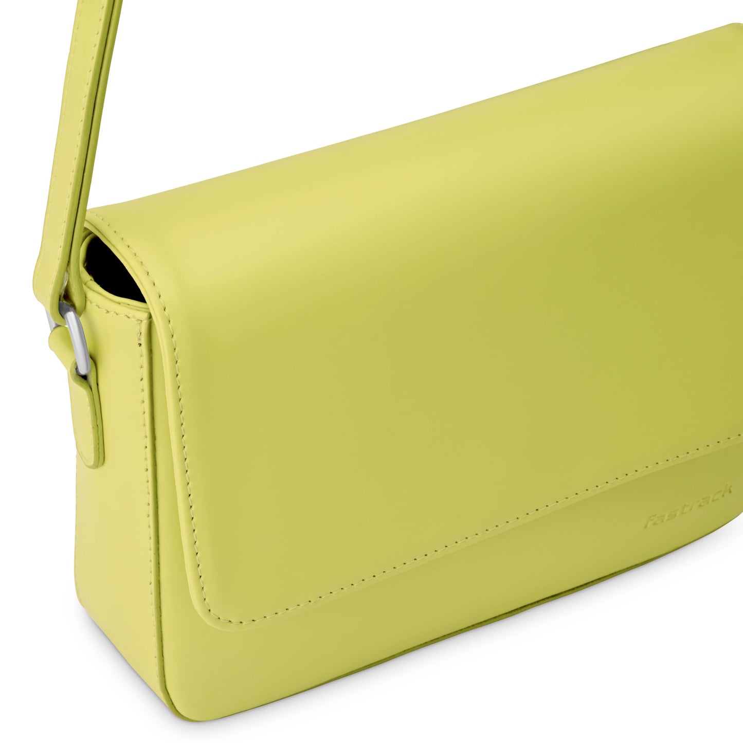 Fastrack Casual Sling Bag for Women | Slings for Casual Carry | Ladies Purse Handbag Celery Green