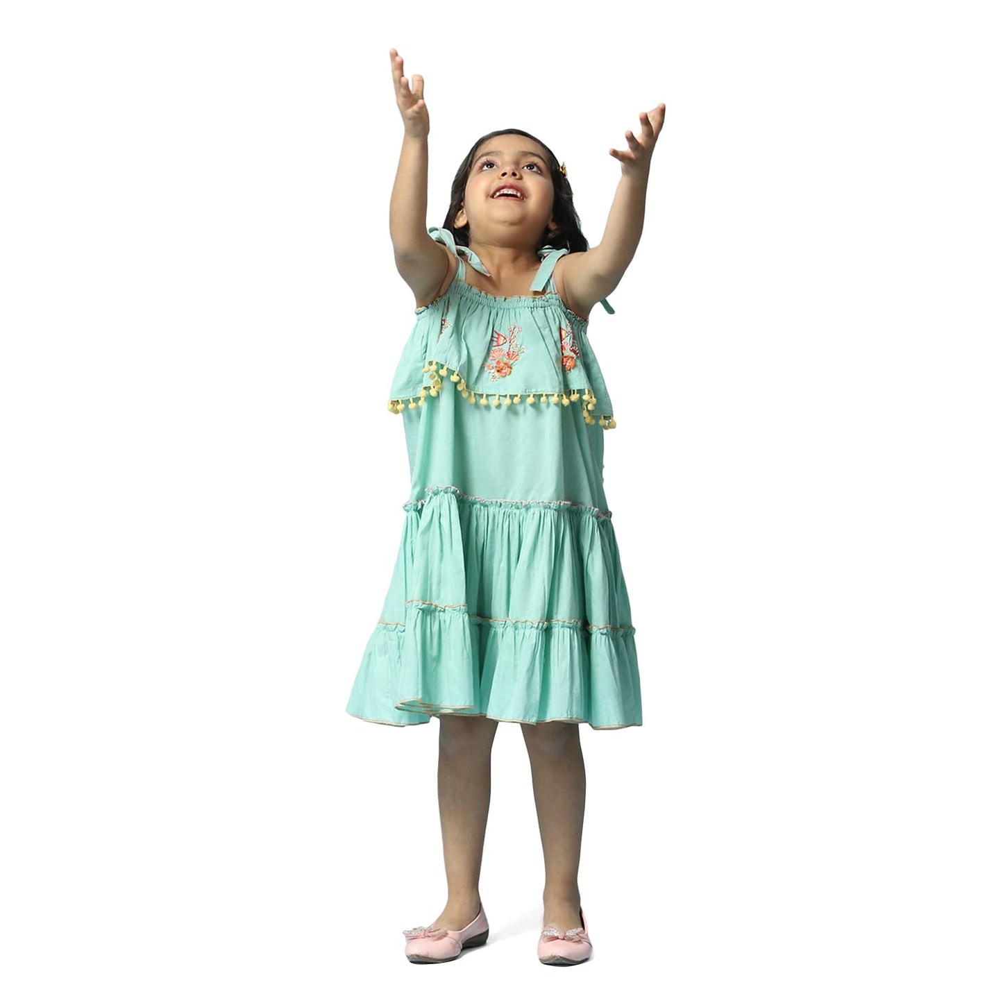BIBA Girl Solid Kid(KW5262_SEA Green_7)