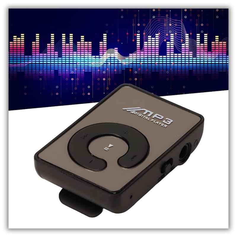 Drumstone 𝟏𝟓 𝐘𝐄𝐀𝐑𝐒 𝐖𝐀𝐑𝐑𝐀𝐍𝐓𝐘 MP3 Portable Mini Music Player, MP3 Back Clipwith Earphone,Card Slot, Mini Audio mp3 Card not included